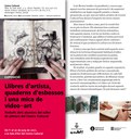Exposició: "Llibres d'artista, quaderns d'esbossos i una mica de vídeo-art"