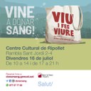 Jornada de donació de sang