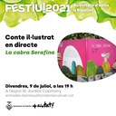 "La cabra Serafina", il·lustrat en directe