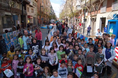 L'associació de veïns de Can Mas entrega els premis del seu 29è Concurs Infantil de Dibuix .