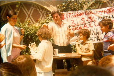 Molts anys de servei al barri de Can Mas.