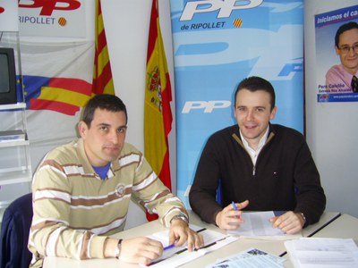 Rebuig de Noves generacions del PP a l'atemptat d'ETA.