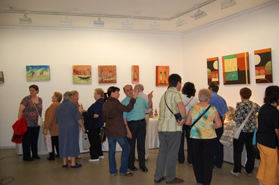 Inaugurades les mostres dels tallers d'arts decoratives del Centre Cultural.