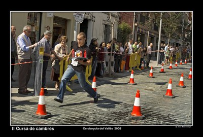 Jordi Pino, de la Rotonda Tapes de Ripollet tercer classificat al 2n Open de Cambrers amb safata.