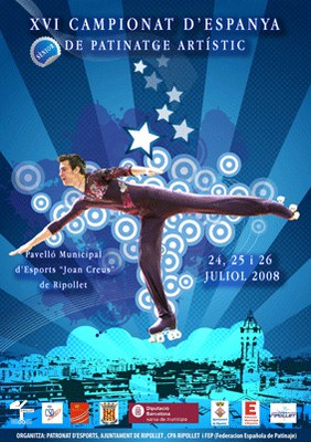 Ripollet acull el XVI Campionat d'Espanya de Patinatge Artístic.