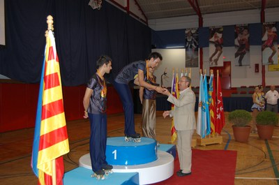 Gran èxit del Campionat d'Espanya de Patinatge i Or per Carles Gasset.