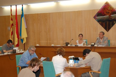 Sessió del Ple Municipal del 25 de setembre de 2008.