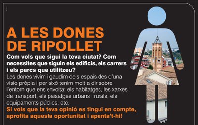 S'organitza un taller per analitzar la visió de la dona sobre la ciutat.