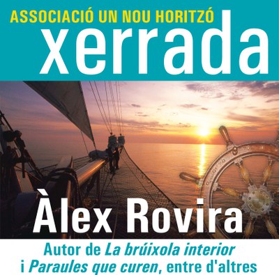 L'escriptor Àlex Rovira participa en una xerrada de l'associació Un Nou Horitzó.