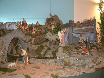 L'Agrupació Pessebristes de Ripollet inaugura la seva 29a exposició.