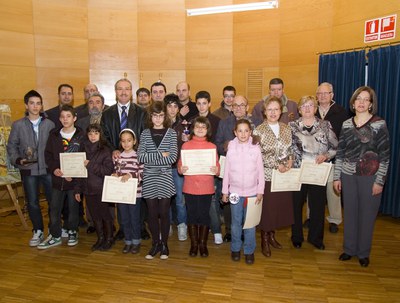 L'Agrupació Pessebristes lliura els premis del seu 24è concurs.