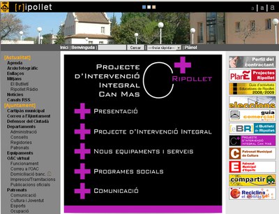 El pla de millora de Can Mas estrena web i revista pròpies.