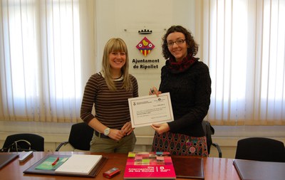 Lliurat el premi del Concurs de Cartells del Dia Internacional de les Dones.