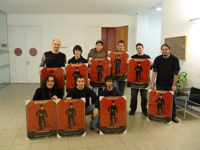 Premis a l'organització del 10è Certamen de Curts de Ripollet.