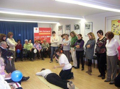Èxit en el taller de risoteràpia.