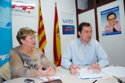 El PP de Ripollet reclama al govern més mesures per la crisi.