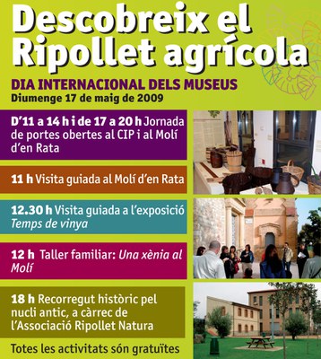 El Centre d'Interpretació del Patrimoni s'adhereix al Dia Internacional dels Museus.