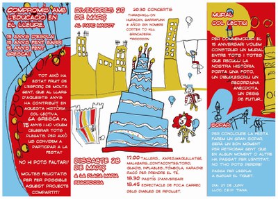 Celebracions dels 15 anys de l'Esplai La Gresca.