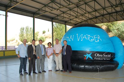 El Planetarium de la Caixa visita Ripollet per Festa Major.