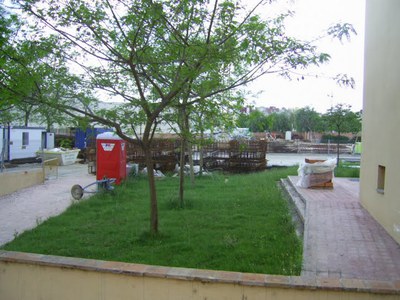 El PP torna a queixar-se de les obres al parc del riu Ripoll.