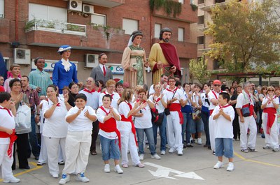Multitudinària Trobada de Gegants de Ripollet.