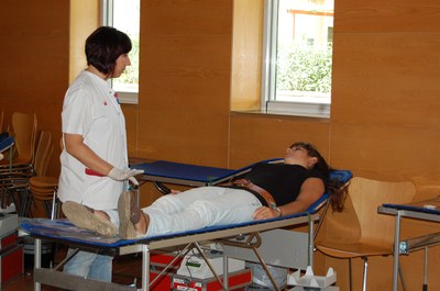 Ripollet participa de nou a la Marató de Sang.