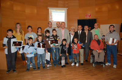 S'entreguen els premis de la 1a Marató de Fotografia.