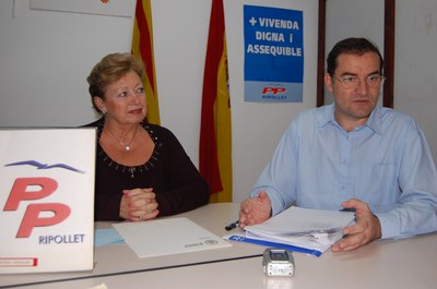 El PP demana un major control de la qualitat de l'obra pública.