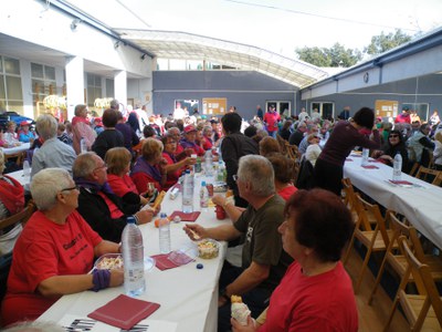 Nova edició de la passejada de la gent gran.