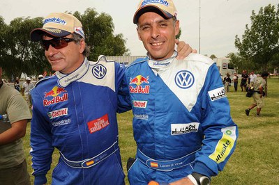 Sainz i Cruz s'emporten el Dakar 2010.