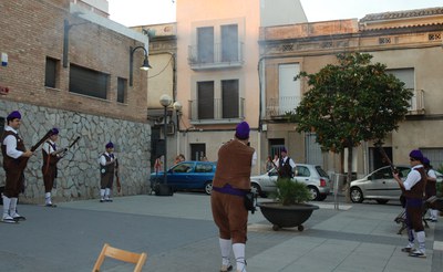 Trobada de trabucaires a Barcelona.