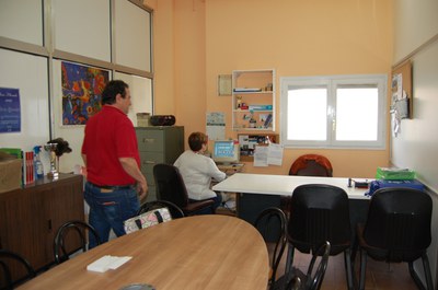 Es reformen les instal·lacions de l'Associació de Veïns de Sant Andreu.