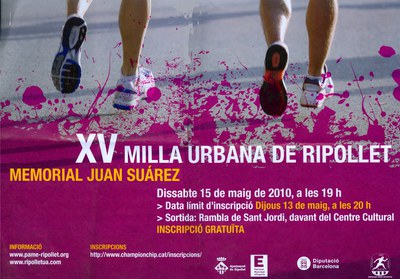 Rècord d'inscripcions a la Milla Urbana.