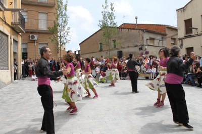 Se celebra la XXX Trobada de Colles de Gitanes del Vallès a Montserrat.