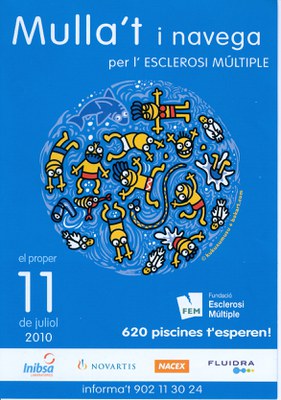 El proper 11 de juliol, Mulla't i per l'esclerosi múltiple.