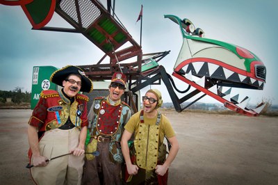 FM'10. Dissabte, 28 d'agost.Pregó a càrrec de la Cia Baldufa i retorn del Repic de Campanes .