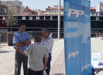 El PP de Ripollet inicia el curs polític amb la intenció d'acostar-se als veïns.