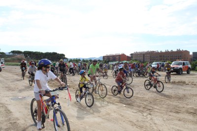 Ripollet pedala contra el canvi climàtic.