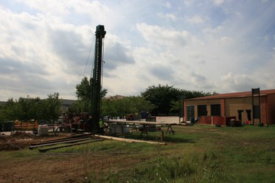 S'inicia la construcció del pou de la Casa de Natura.