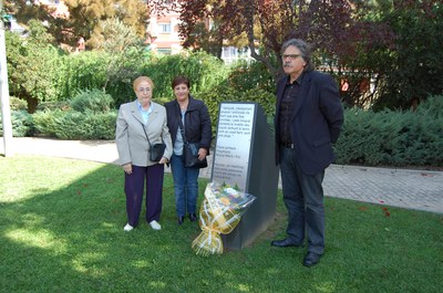 Joan Tardà assisteix a l'homenatge als cinc ripolletencs caiguts a Mauthausen.