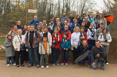Els socis d'Acció Fotogràfica visiten La Fageda d'en Jordà.