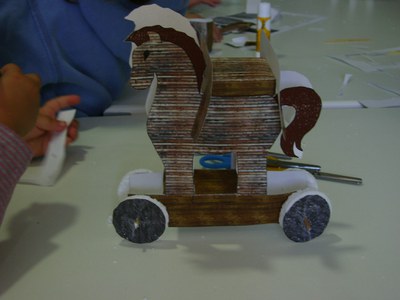 Èxit de participació al darrer taller del 'Juga amb la Història'.