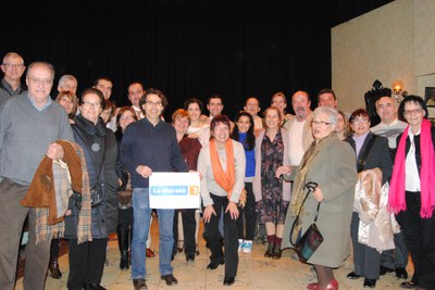 L'Associació d'Espectadors també col·labora amb La Marató de TV3.