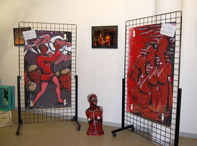 El candombe en imatge a la Sala 1 del Centre Cultural.