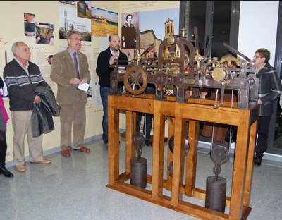 El CIP exposa l'antic rellotge de l'Esglèsia de Sant Esteve.