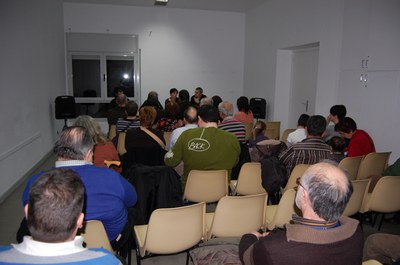 ICV-EUIA realitza un acte a Ripollet per parlar sobre l'Hospital Ernest Lluch.