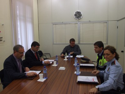 La Junta de Seguretat Local presenta la seva memòria de 2010.