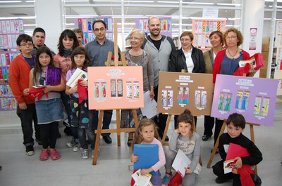 Es lliuren els guardons del concurs de punts de llibre.