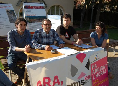 Municipals 2011El COP-CpR es presenta com 'l'alternativa' per al futur de Ripollet .