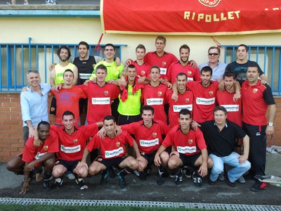 El CF Ripollet aconsegueix l'ascens a Primera Catalana.